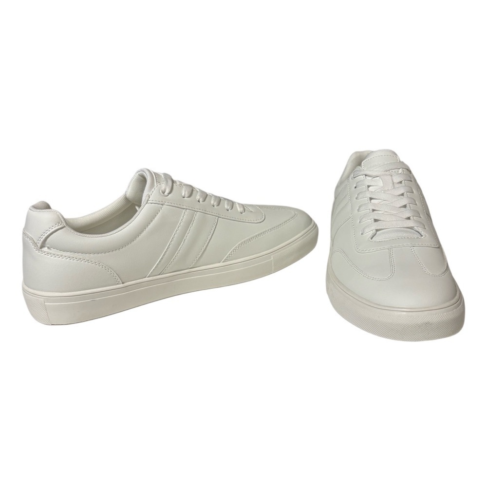 Perry Ellis Classic White Men's Sneakers - Picture 3 of 9